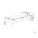 Beliani Chaise longue Terciopelo USSEL Bege