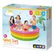 Piscina insuflável INTEX 4 aros coloridos 168x46 cm - 617 l Multicor