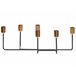 Beliani Candelabro BANGKA Preto