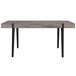 Beliani Mesa de jantar ADENA 90x180 Carvalho