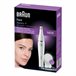 Aparelho de Limpeza-Depilação Facial Elétrico 810 Branco
