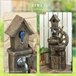 Fonte de Jardim Resina Outsunny Multicor