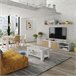 Mesa de comedor Danna 140 190x90 Branco