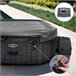 Jacuzzi insuflável Greystone Deluxe 4 pessoas INTEX Cinza