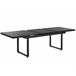 Beliani Mesa extensível VALCANETTO Preto