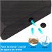 Base Chapéu de Sol HDPE Outsunny 100x100 Preto
