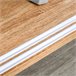 Aparador de Cozinha MDF, Metal HOMCOM 130 Castanho
