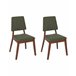 Beliani Silla de comedor MERRILL Verde Escuro