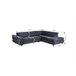 Sofá de canto OMEGA com cama cor antracite Antracite