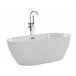 Beliani Bañera independiente NEVIS 75x150 Branco