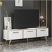 Mobiliário de TV Brønderslev aglomerado 160 Branco
