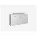 Aparador 3 portas e 1 gaveta ARESE Branco
