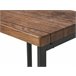 Beliani Conjunto de comedor ARLINGTON Preto