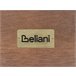 Beliani Cadeira lounge/relax BRESCIA Madeira Clara