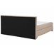 Beliani Cama continental Poliéster ADMIRAL 190x215 Areia