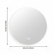 Espelho LED redondo para banheiro 80x4 Transparente