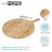 WELL HOME - Conjunto de corte de pizza de 2 peças Natural