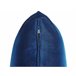Beliani Chaise longue Veludo GUERET Azul Marino