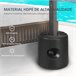 Pesos para Tenda HDPE Outsunny, desportos e lazer - campismo Preto