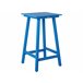 Beliani Mesa de bar ADIRONDACK 59x59 Azul