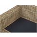 Beliani Cadeira de jardim ARDEA Bege