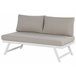 Beliani Conjunto lounge COCCORINO Cinza Escuro