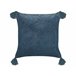 Beliani Cojín decorativo SETARIA Azul