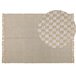 Beliani Pelos curtos ADABAG 140x200 Bege