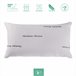 Cobertura viscoelástica de carbono ativo Cobertura de carbono ativo 80x34 Branco Veta