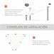 Toldo Vela Poliéster Outsunny 600x600 Bege