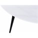 Beliani Mesa de centro EFFIE 79x79 Branco