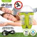 Lâmpada UV Mosquito Killer com Luz Noturna LED Aktive Verde