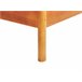 Beliani Cama com estrado Pinho BARRET 176x209 Castanho