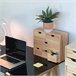 WELL HOME - Minibloco 6 gavetas Castanho