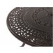 Beliani Mesa de jardim MANFRIA Castanho