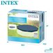 Cobertura INTEX piscina metálica metal & prisma frame Azul