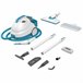 Aspirador Escova BHSMP2008-QS Branco/ Azul