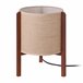 Candeeiro de mesa Solihull 1x E14 40 W madeira + tecido [lux.pro]. Bege