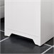 Armário alto de banho com 1 cesto e 1 gaveta BZR109-W SoBuy Branco