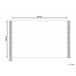Beliani Pelos curtos OMERLI 160x230 Branco