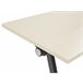 Beliani Secretária dobrável BENDI 180x60 Madeira Clara