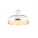 Ventoinha de teto LINDBERG LED 35 W 100cm Branco