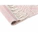 Beliani Pelos curtos ADANA 160x230 Rosa Talco