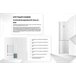 Frigorífico combinado INFINITON FGC-310C88BEK, 310 l Branco