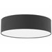 Beliani Iluminação de tecto RENA Preto