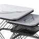 Mesa de centro, mesa de sala, mesa de sofá. 60x45 Branco/ Preto
