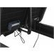 Beliani Cama com estrado Poliéster DUKE 161x216 Cinza Escuro