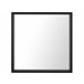 Beliani Espejo BRIGNOLES 50x4 Preto