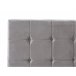 Beliani Cama com estrado Veludo AMBERT 188x212 Cinza