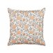 Beliani Almofada decorativa MEADIA Branco/ Bege